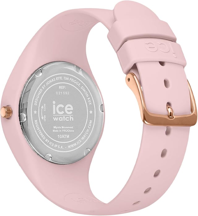 This Ice Watch Ice Cosmos - Pink Lady Analogue Watch for Women is the perfect timepiece to wear or to gift. It's Pink 34 mm Round case combined with the comfortable Pink Silicone watch band will ensure you enjoy this stunning timepiece without any compromise. Operated by a high quality Quartz movement and water resistant to 10 bars, your watch will keep ticking. This watch with a super soft silicone strap, will add a flash of vibrant style to all your outfits! High quality 19 cm length and 14 mm width Pink Silicone strap with a Buckle Case diameter: 34 mm,case thickness: 10 mm, case colour: Pink and dial colour: Pink