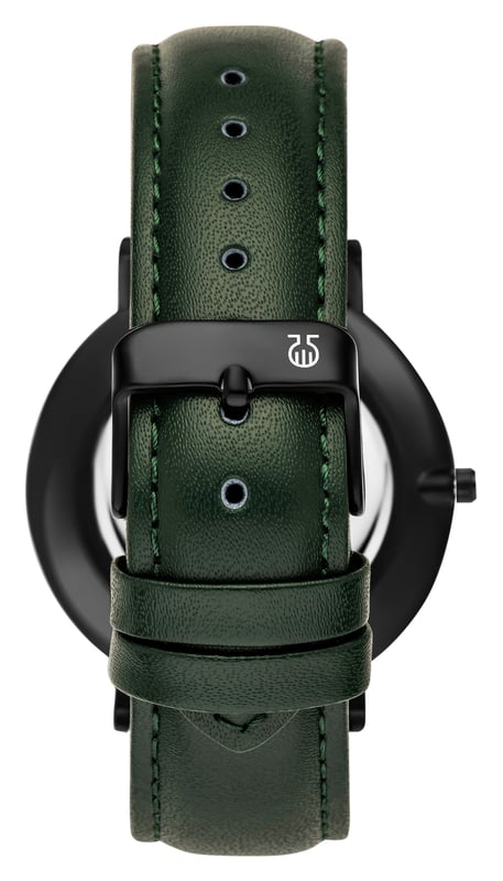 This Orphelia Fashion Forest Analogue Watch for Men is the perfect timepiece to wear or to gift. It's Black 41 mm Round case combined with the comfortable Green Leather watch band will ensure you enjoy this stunning timepiece without any compromise. Operated by a high quality Quartz movement and water resistant to 3 bars, your watch will keep ticking. CLASSY DESIGN: This Orphelia Fashion Analogue watch with a Miyota Japanese Quartz movement has a very comfortable Genuine Leather strap and it's also a great gift for family and friend. PREMIUM QUALITY: By using high-quality materials, Glass: Mineral Glass, Case material: Alloy, Bracelet material: Leather- Water resistant: 3 bars COMPACT SIZE: Case diameter: 41 mm, Height: 7 mm, Strap- Length: 21 cm, Width: 19 mm. Due to this practical handy size, the watch is absolutely for everyday use-Weight: 35 g