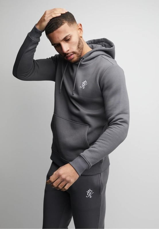 Grey slim store fit tracksuit mens
