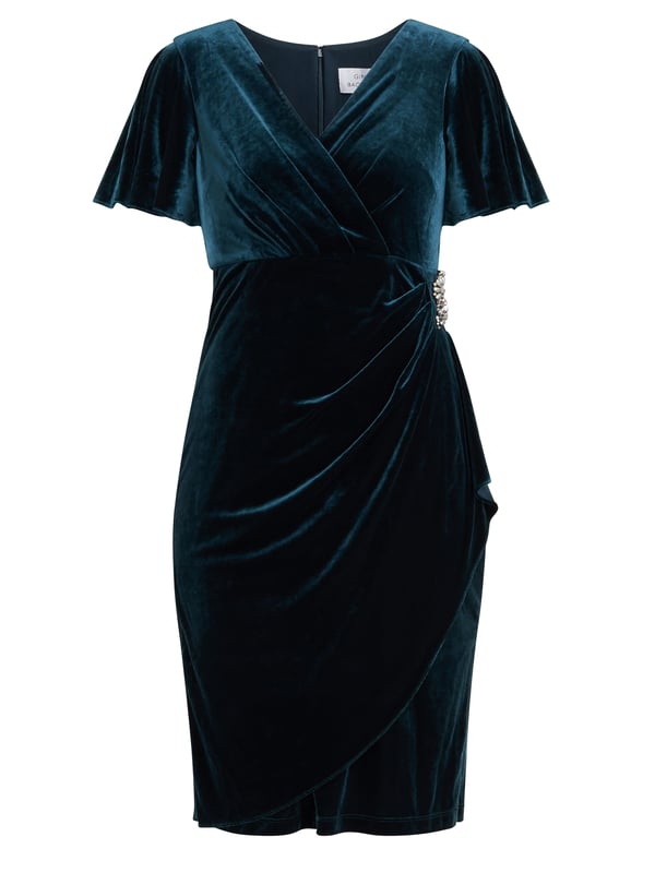 Gina bacconi best sale velvet dress