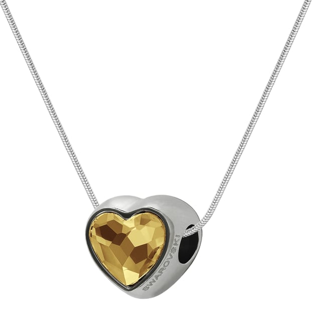 Collar Heart EXCLUSIVE EDITION con cristales de Swarovski dorado plateado• colección: Heart• material: cristales de Swarovski, metal rodiado plateado• dimensiones: 13x14 mm• color: dorado• longitud del collar: 42 cm• tipo de cierre: mosqueton