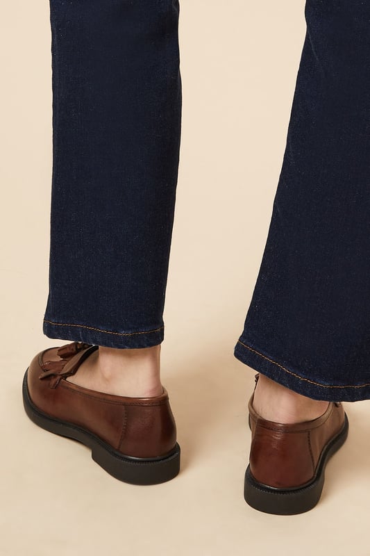 Leather Brighton Tassel Loafer