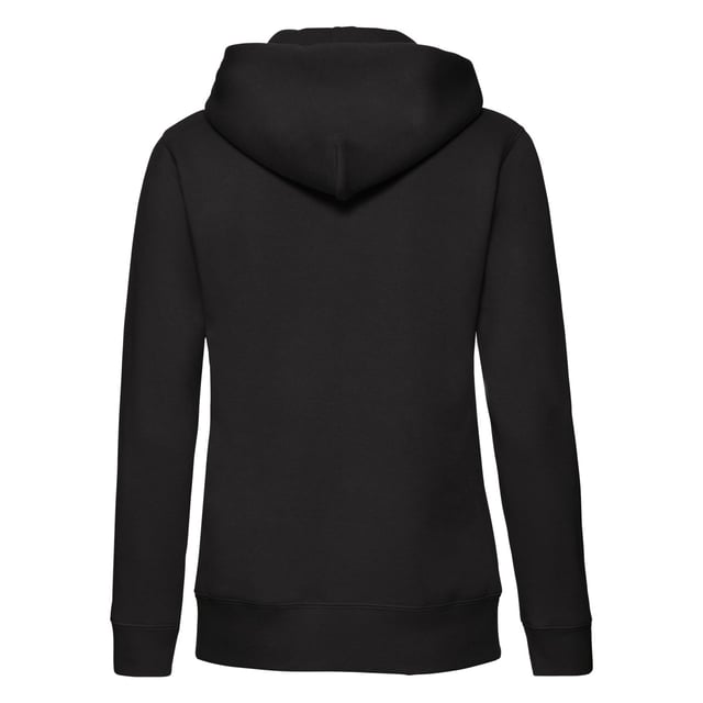 Materiaal: 70% katoen, 30% polyester. Ontwerp: Eenvoudig. 280gsm. Kapkenmerken: Dubbellaags, Trekkoord, Gegroeid op de kap. Zoom: Elastisch, Geribd. Uitgesneden label, losse schouder. Manchet: Elastisch, Geribd. Halslijn: Kapitein. Mouwtype: Met lange mouwen. Pasvorm: Damespasvorm. Zakken: 2 Voorzakken. Bevestiging: Volledige ritssluiting. Duurzaamheid: Amfori, Better Cotton Initiative, BSCI, Fair Labor Association, Oeko-Tex Standaard 100 gecertificeerd.