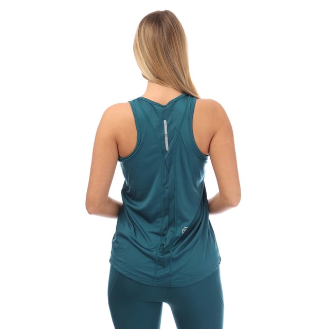 Womens Skins Series-3 Bra Tank Top in teal.- Round neck.- Sleeveless.- Mesh panelling for improved breathability and movement.- Silver reflective logos.- 100% Polyester.- Ref: ST40750340574