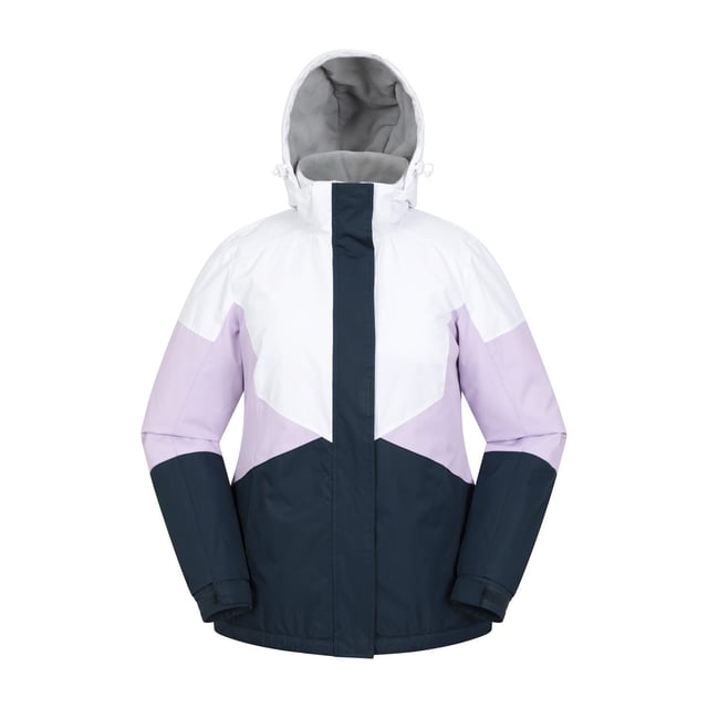 Material: 100% Polyester. Filling: Microfibre. Design: Colour Block, Logo. Fabric Technology: DWR Finish, Isotherm, Snowproof, Thermal Tested -30c. Cuff: Adjustable, Touch Fastening Tab. Neckline: Hooded. Insulated, Snowskirt. Sleeve-Type: Long-Sleeved. Hood Features: Grown On Hood, Toggle Adjuster. Pockets: 2 Side Pockets, Zip. Fastening: Full Zip, Stormflap.