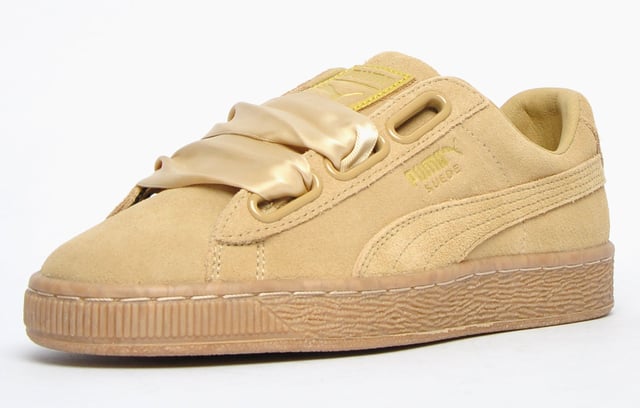 Puma suede heart leopard best sale