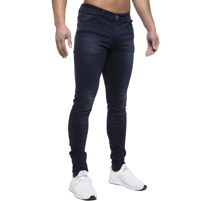 ETO Mens Designer Slim Skinny Fit Stretch Jeans