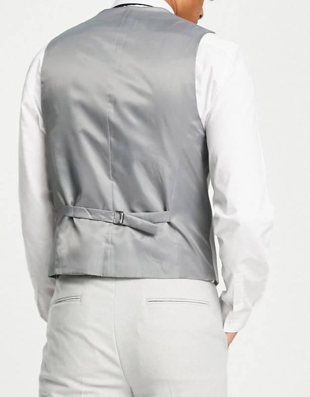 Ice outlet grey waistcoat