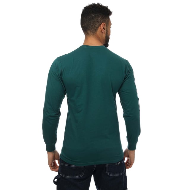 Green vans hot sale long sleeve