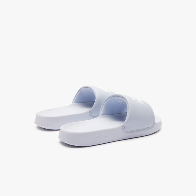 Boy's Lacoste Juniors Serve Sliders in Light Blue