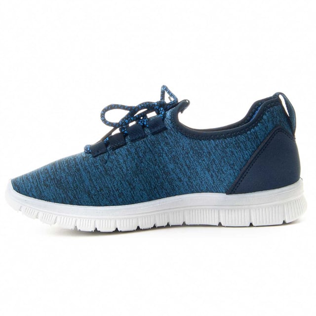 Casual sneaker voor dames. Comfortabele pasvorm. Gevoerde binnenzool. Antislipzool. Versterkte stiksels. Geproduceerd door andere merken voor ons merk.