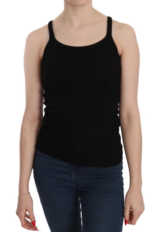 100% Authentic PINK MEMORIES Blouse
  Round neck sleeveless design with spaghetti straps
  Beautiful black color
  Made from 100% cotton
  Subtle logo details
  Versatile and easy to pair with different outfits
  Comfortable and breathable
  Perfect for women who appreciate Quality fashion
Material: 100% Cotton