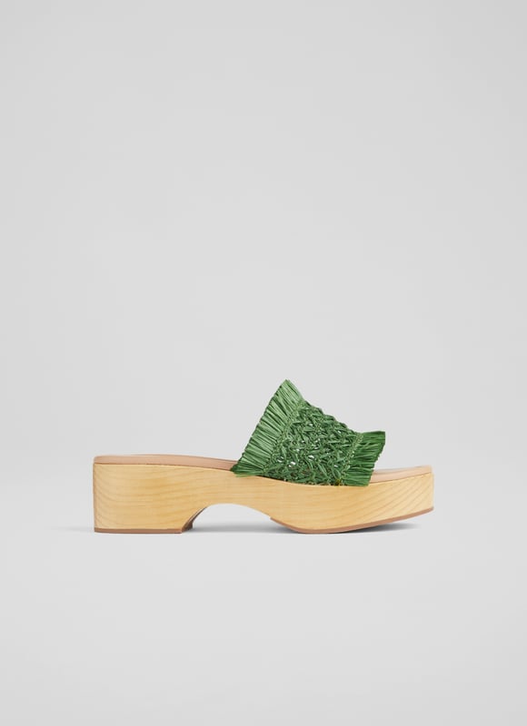 Lk bennett green sandals online