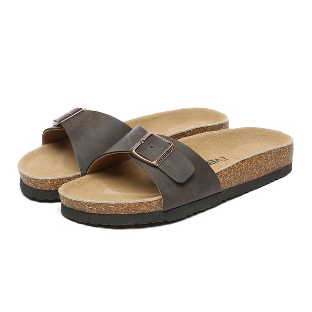 EVER AU Women Swan Leather Easy Slip-On Sandals - Brown Oiled Leather Introducing the Swan Slides: designed for top-tier comfort and style. Constructed with premium cow suede and equipped with adjustable buckled straps to accommodate various foot shapes. Offered in white and dark brown, these adaptable sandals are ideal for vacations, beach trips, or daily use.
Product No. EAU5005
Description: - Leather Upper - Cowhide Midsole - EVA Sole