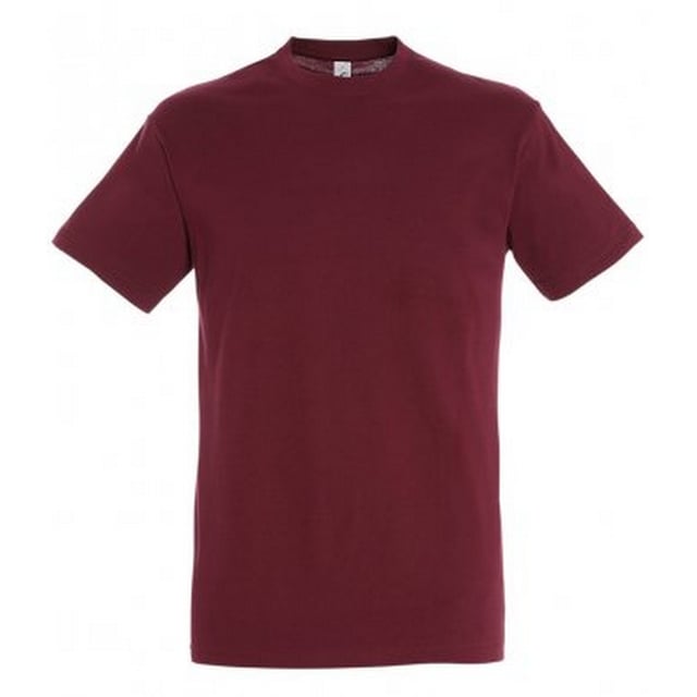 Taped back neck. Rib neckline. Tubular body. Twin needle stitching. Fabric weight: 150 gsm. Material: 100% semi-combed cotton. Chest (to fit): XS(35/36), S(36/38), M(38/40), L(41/42), XL(43/44), XXL(45/47), 3XL(47/49), 4XL(50/52).