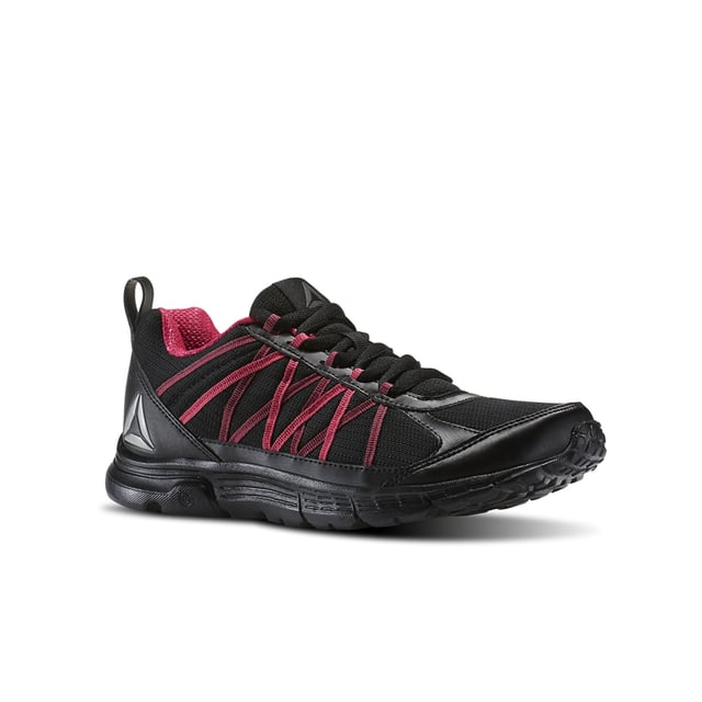 Reebok Speedlux 2.0 Lace Up Black Synthetic Womens Trainers BD5453