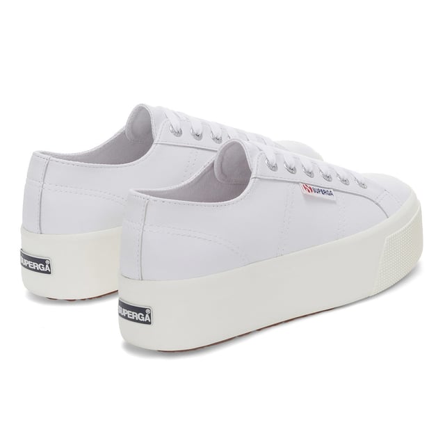 Platform leather superga outlet