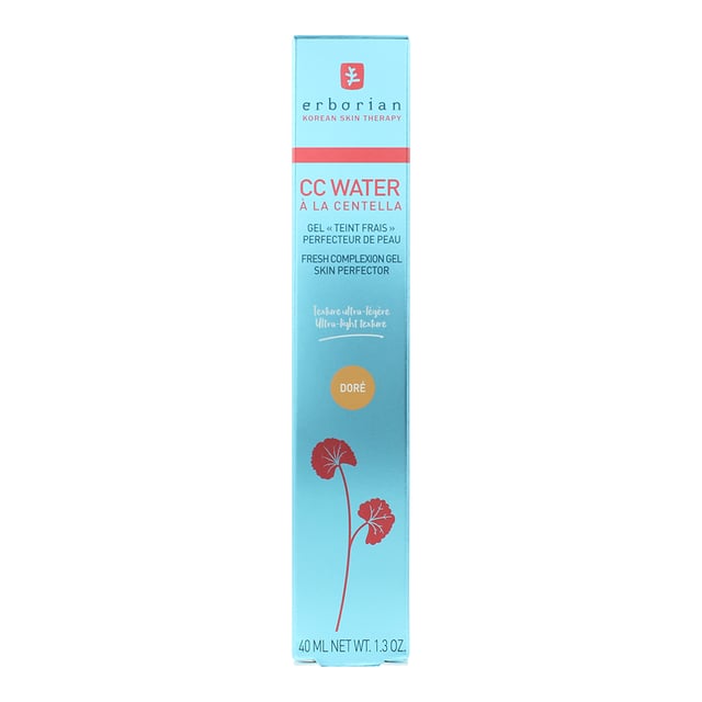 Erborian CC Water Skin Perfector is an ultra-light gel infused with Centella Asiatica to soothe and rejuvenate. This innovative skin perfector hydrates deeply while delivering a natural, even complexion. Its water-based texture feels weightless on the skin, leaving it smooth, radiant, and perfectly balanced for an effortless, dewy finish.
