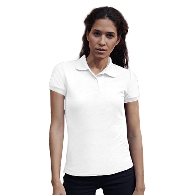 Designed for use in the workplace with a longer body length and looser fit. Guaranteed to perform at 60º wash. Fused placket with two self-coloured buttons. Easy care fabric. Weight: 170-180g/m². Fabric: Easy care 65% Polyester, 35% Cotton. *Corrected sizings: XS (6: Dress Size). S (8: Dress Size). M (10: Dress Size). L (12: Dress Size). XL (14: Dress Size). 2XL (16: Dress Size). FRUIT OF THE LOOM - a brand steeped in tradition, offering a comprehensive range of garments.