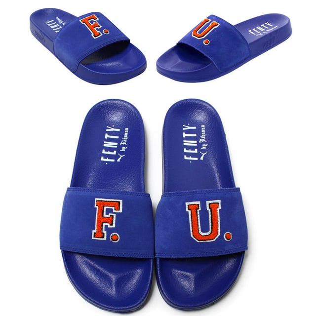 Fenty new arrivals slides blue