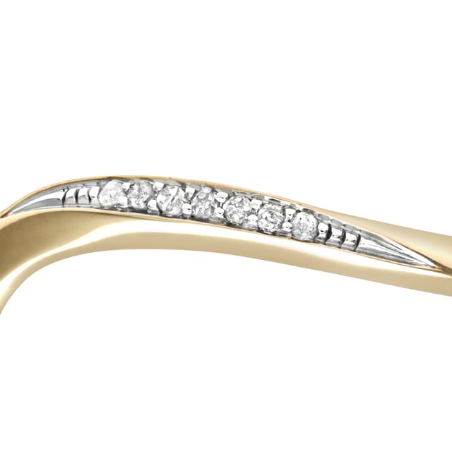 9K (375) White Gold: 2.1gr; # Diamond: 0.03ct