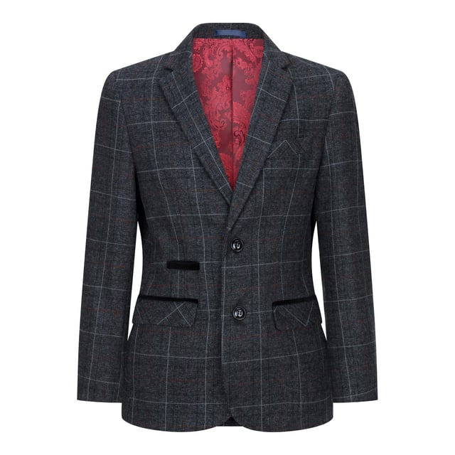 Mejore su estilo con esta prenda de alta calidad de tweed de algodón antracita, que le permitirá lucir un estilo elegante, formal, tradicional o vintage. Este toque moderno y elegante aporta un toque clásico de elegancia con un toque moderno. Esto lo hace único: Jacke: Zwei-Knopf-Design, das schön fällt. Construcción de media lona, que se adapta a la época del año en la que se lleva, mangas ajustadas y un cierre individual para una mayor elegancia. Oeste: Estilo clásico con tapas de madera. Rückenversteller für eine individuelle Passform. Anzugdetails: Ideal para cumpleaños, bodas, fiestas y eventos vintage. El diseño de tres piezas se compone de chaqueta, chaleco y manguito. Esta prenda de tweed antracitafarbena en tonos marrones es ideal para llevar todo el día y mantener el equilibrio entre la moda actual y la más moderna. Para el estilo adecuado, también es necesario un adaptador de corriente adecuado.