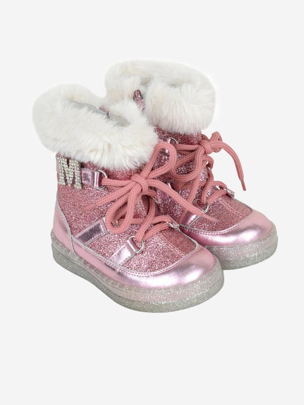 Girls glitter sales snow boots
