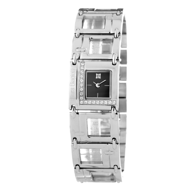 Laura Biagiotti LB0006L-N - Damenuhr Quarz aus Edelstahl• Material: Edelstahl• Glas: Mineral• Armband: Edelstahl• Farbe: Silber• Wasserbeständigkeit: 0 m (0 ATM)• Gehäusegröße: 22 mm