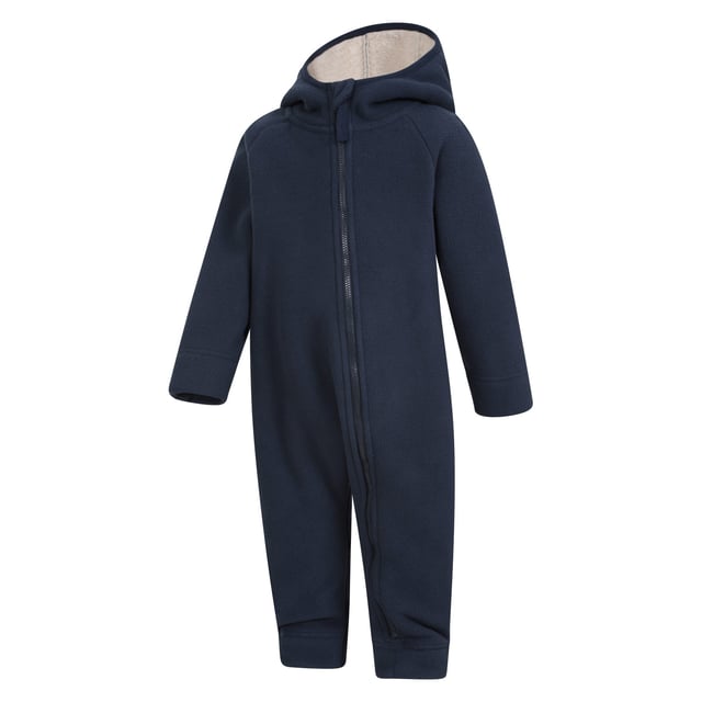 100% Polyester. Lining: Borg Fleece. Design: Plain. Neckline: Hooded. Sleeve-Type: Long-Sleeved. Fabric Technology: Insulating, Soft. Hood Features: Sew-On. Chin Guard. Fastening: Full Zip. 12-18 Months: 20 in. 18-24 Months: 21 in. 2-3 Years: 22 in.