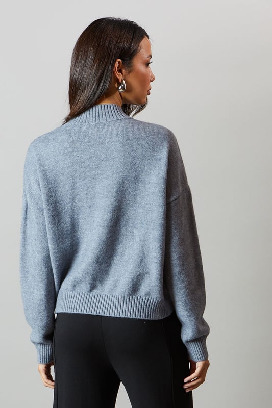 High Neck Jumper