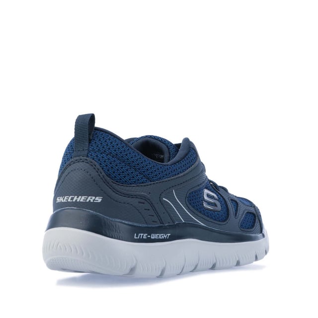 Men s Skechers Summits South Rim Trainers in Navy