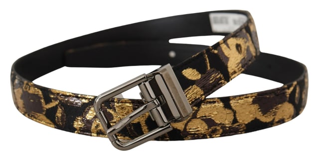 Gorgeous brand new with tags 100% Authentic Dolce & Gabbana belt
  Made of Quality leather
  Unique design combined with beautiful colors
  Black tone buckle closure
  Eye-catching belt full of character
  Material: Leather
  Size: 90 cm / 36 inch
  Color: Multicolor
  Width: 2.5 cm
  Made in Italy
  Designed for men
Material: Leather