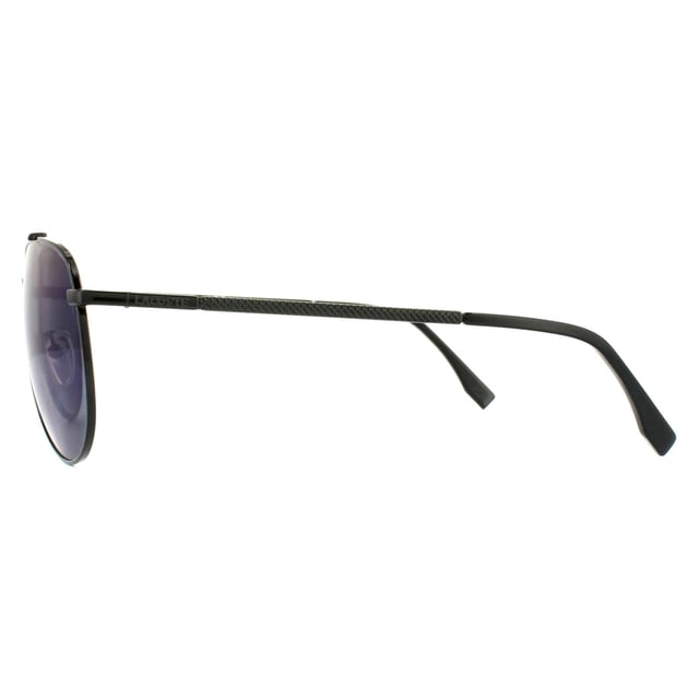 Lacoste black aviator shop sunglasses