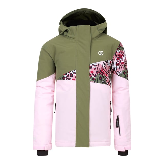 Voering: Polyester. Ontwerp: Colour Block, Luipaardprint, Logo. Stoftechnologie: ARED 30/30, Ademend, Duurzaam, PFC-vrij, PFOA-vrij, PFOS-vrij, Stretch, Waterafstotend, Waterdicht. Manchet: Verstelbaar, met treksluiting. Halslijn: Kapitein. Mouwtype: Met lange mouwen. Gewatteerd, Mouwvulling, Getapete Naden. Eigenschappen van de kap: Elastiek, gekweekt op de kap. Zakken: 2 zijzakken, 1 mouwzak, rits, opbergzak. Bevestiging: Volledige ritssluiting, Stormflap. Let op: Shockcord Hem Leeftijd 7+. Duurzaamheid: Gemaakt van gerecycled materiaal. 11-12 jaar: 31 in. 5-6 jaar: 24 in. 7-8 jaar: 26 in. 9-10 jaar: 28,5 in. 13 Jaar: 32 in. 14 Jaar: 33 in. 3-4 jaar: 22,5 in. 15-16 jaar: 36 in.