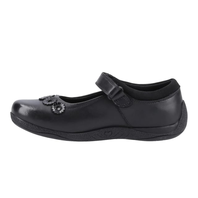 Fabric: Double Dyed. Upper: Leather. Lining: Micro Fresh, Sock Lining, Textile. Outsole: TPR. Fabric Technology: Breathable, Durable, Hardwearing. Flat. Heel Height: 1.8cm. Design: Flowers. Toe Style: Round. Fastening: Touch Fastening.