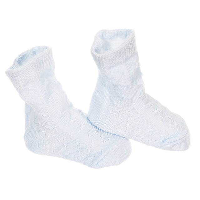 Pack of 6 Le Petit Garçon socks.
 - Striped print.
 - Star Print.
 Made for babies 0-6 months.
 Anti-pressure cuffs.
 Composition: 73% Cotton, 18% Polyester, 7% Nylon, 2% Elastane
 Care:
- Wash maximum at 40ºC.
 - Do not iron.
 - It is not allowed to use a dryer.
 - Do not use bleach.
 - Does not support dry cleaning.