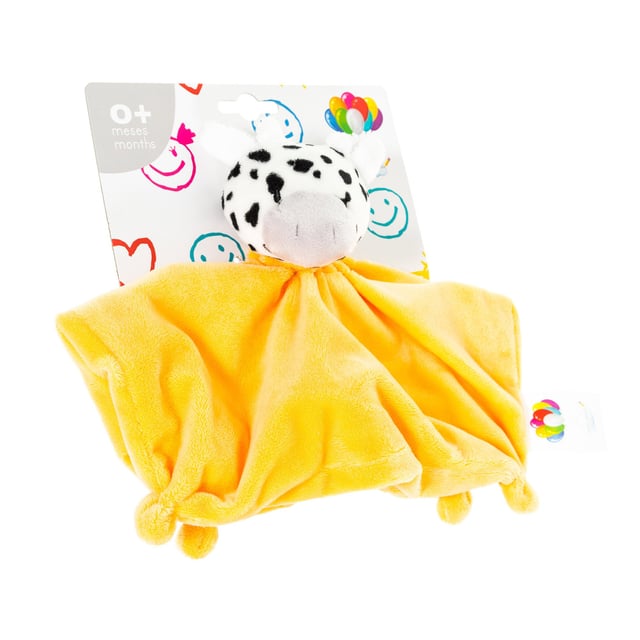 DouDou by Baquita Le Petit Garçon.
 A cuddle companion, exquisitely soft and adorable.
 The materials used are so elegant and soft, they are a visual and tactile pleasure.
 Measures: 24 x 24 cm.
 Composition: 100% cotton
 Care:
- Wash maximum at 40ºC.
 - Do not iron.
 - It is not allowed to use a dryer.
 - Do not use bleach.
 - Does not support dry cleaning.
