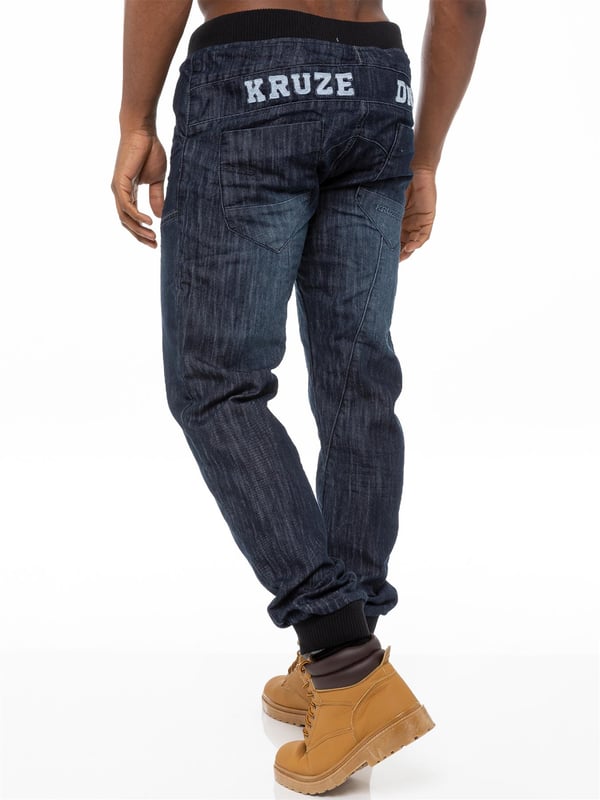 Cuffed dark jeans sales