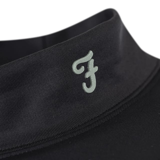 87% Polyester, 13% Elastane. Stof: Zachte aanraking. Ontwerp: Eenvoudig. Halslijn: Hoog-Neck. Mouwtype: Met lange mouwen. Bevestiging: Trek aan de achterkant. Stoftechnologie: Isolerend, Lichtgewicht, Vochtafvoerend, Thermisch.