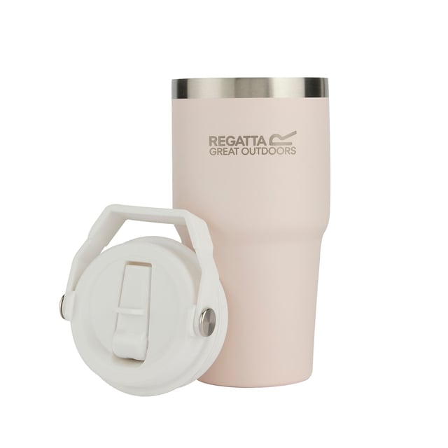 Material: 304 Stainless Steel. Durable. Carry Handle, Double Wall, Flip Up Straw, Insulated, Keeps Drinks Cold For 12 Hours, Keeps Drinks Warm For Up To 6 Hours, Leakproof, Non-Slip Base, Rubber Base, Thermulate Insulated. Design: Logo, Plain. Capacity: 0.6L.