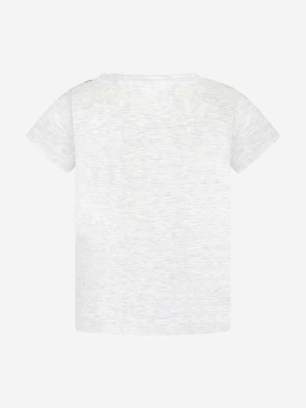 Introducing the luxury Baby Girls T-Shirt by Molo in a vivacious hue, an indispensable asset to your baby girl's wardrobe! Skillfully crafted to radiate chic elegance and ensure comfort, perfectly apt for styling your baby girl. Here are the key features:  Trendy Print: The ultra-adorable, trendy print injects a dash of youthful playfulness into the ensemble, turning it into a delightful conversation piece. Soft and Cozy: Constructed from premium-quality fabrics, the T-shirt ensures utmost comfort for your baby girl's daily escapades. Overhaul your baby girl's wardrobe now with this versatile, contemporary Baby Girls T-Shirt from Molo! Order today to let your princess emanate a refined, fashionable aura!