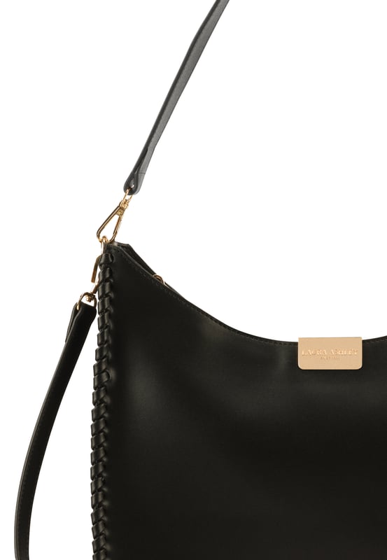 Laura ashley sales black handbag