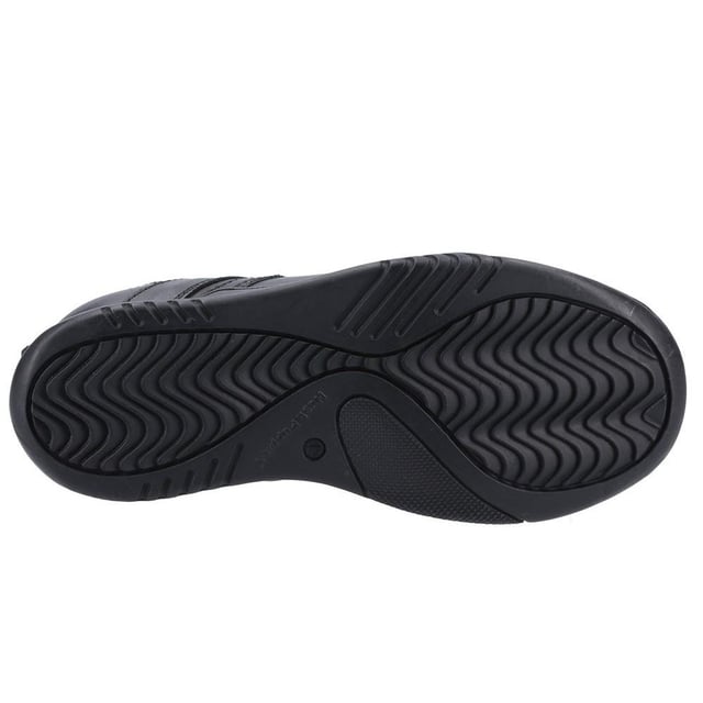 Upper: Leather. Insole Material: Memory Foam. Sole Features: Lightweight. Fastening: Lace Up. 4 Eyelets. Fabric Technology: Micro Fresh. Cushioned Footbed, Padded Collar, Padded Tongue, Pull Tab, Reinforced Panels. Flat Heel. Stitching: Overlay. Design: Plain.