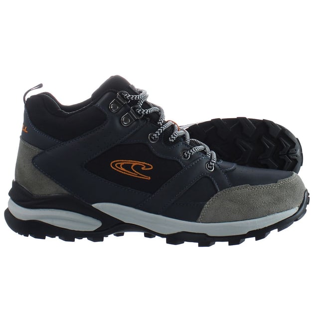 O'Neill Stratton Mid Lace-Up Boots de cuero de cuero de gamuza azul 90223029_29Y
