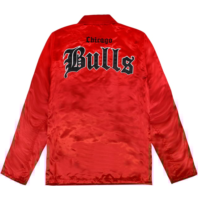 Mitchell & Ness Chicago Bulls NBA Old English Faded Satin Jas CBUSCAR
