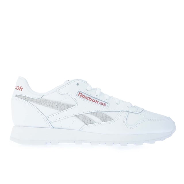 Women s Reebok Classics Classic Leather Trainers in White
