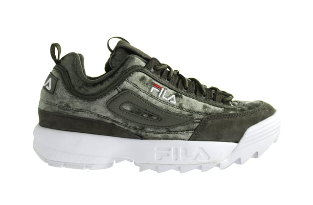 Fila green trainers online
