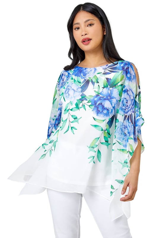 Roman cold shoulder tops store
