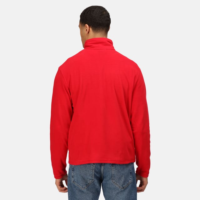 Fabric: Microfleece. Design: Plain. Fabric Technology: Layer Lite. Lightweight, Moisture Wicking, Quick Dry. Sleeve-Type: Long-Sleeved. Neckline: Zip Neck. Pockets: 2 Zip Pockets. Fastening: Full Length, Zip.