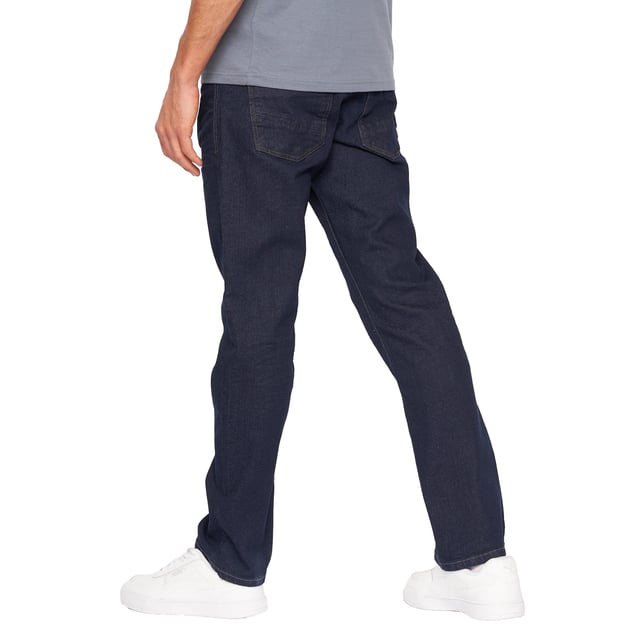 98% Baumwolle, 2% Polyester. Design: Unifarben. Schnalle, Knopfverschluss, Hosenschlitz mit Reißverschluss. Gürtel, Gürtelschlaufen, Marken Aufnäher. Passform: Gerade.